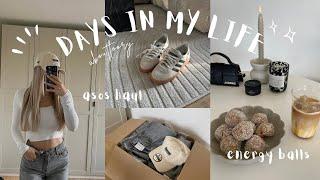 Asos haul, energy balls Rezept & neue Nägel / DAYS IN MY LIFE