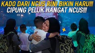 NCUS RINI RELA MENYELAM DITENGAH AQUARIUM RAKSASA DEMI KEJUTAN BUAT CIPUNG?!! LANGSUNG TERHARU!!!