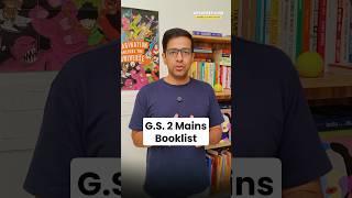 Booklist for UPSC Mains GS2