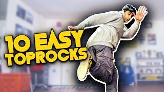 10 Easy Break Dance TOPROCKS for Beginners