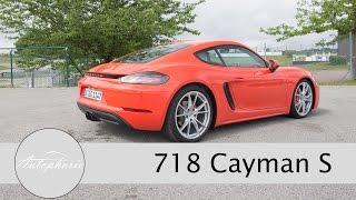 Porsche 718 Cayman S Vorstellung in 90 Sekunden von Fabian - Autophorie