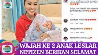 wajah anak kedua leslar membuat netizan gemes inilah potretnya dan komentar netizen