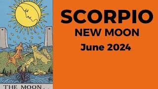 Scorpio: Struck By Sudden Abundance, A Gift From The Universe!  June 2024 New Moon Tarot Reading