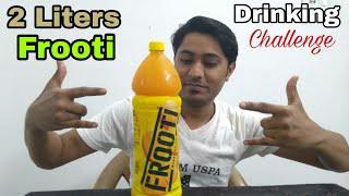 Mango Frooti Challenge|2 liters Frooti Challenge|5 minutes Eating Challenge