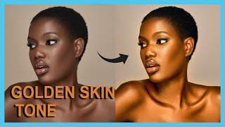 How To Get Golden Skin Tone In Photoshop