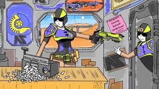 'Heh, the suits should cut you a Bonus Check'. (Planetside 2 Animation)