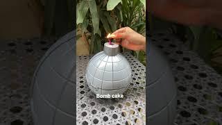 Bomb cake | Surprise cake | Fondant Cakes #shorts