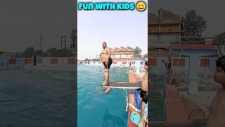 Swimming Pool Fun with Kids  #swimming #learnswimming #dive #fun #funny