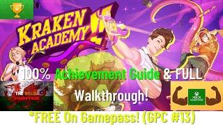 Kraken Academy - 100% Achievement Guide & FULL Walkthrough! *FREE on Gamepass* (GPC #13)