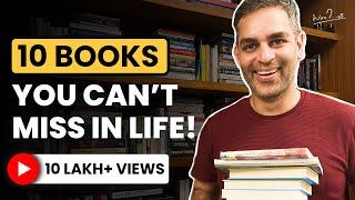10 BOOKS to CHANGE the WAY you THINK! | MEGA GIVEAWAY! | Warikoo Books Hindi
