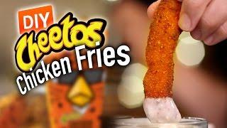 DIY CHEETOS CHICKEN FRIES