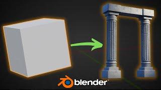 Create a Pillar in Blender in 1 Minute!