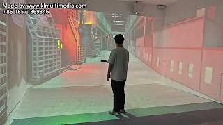 Immersive Room Body Sensor Interactive used on projection | Kinect developers