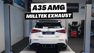 Mercedes A35 AMG - Milltek Secondary Downpipe [Before & After Sound]