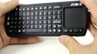 FAVI Mini Bluetooth Keyboard hands-on