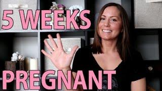 5 WEEK PREGNANCY UPDATE - Symptoms & Baby's Development