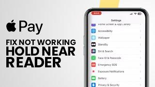 Apple Pay Not Working Hold Near Reader | How To Fix Apple Pay Not Working On iPhone/iPad 2024