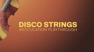 Disco Strings UDS™ Library Playthrough