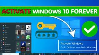 How to Activate Windows 10 permanently [2024 Latest Method] Step by Step Guide