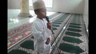 Kabaredemak , Suara Adzan Anak Ini Sangat Merdu dan Membuat Terharu