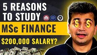 5 reasons to study Masters in Finance in 2024