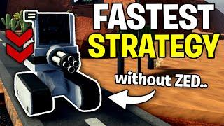 The FASTEST Expert SPEEDRUN Strategy Without ZED Tower.. | Roblox Tower Defense X