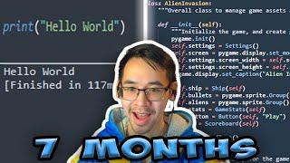 I Tried Learning Python For 7 Months | Python Arc Is Done