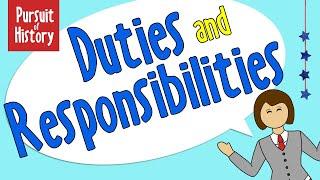 The Duties and Responsibilities of Citizens