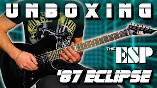 UNBOXING The ESP ltd '87 Eclipse Custom!