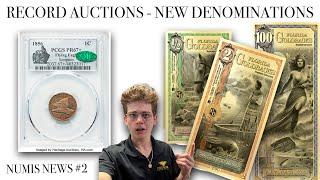 RECORD Auctions, NEW Denominations, and Numismatic Crimes (Numis News Week of Nov 25)