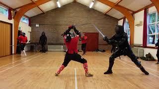 Longsword Sparring   Esther vs Jordan