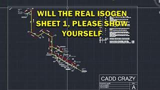 The Real IsoGen Sheet Name, Please Show Your Self