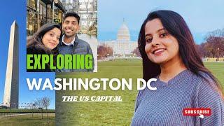 WASHINGTON DC VLOG | FAMOUS SPOTS TO COVER IN 2 DAYS | CAPITAL OF THE USA 