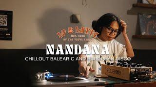 LP & LATTE #08 - NANDANA (CHILLOUT BALEARIC & EUROPEAN DISCO) VINYL SET MIX