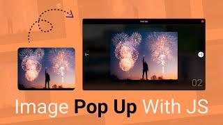 Image popup in html and css | awesome popup effect in js | Coding Tutorial