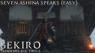 Sekiro: Shadows Die Twice Seven Ashina Spears Boss Fight Easy Kill