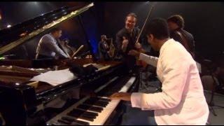 Wynton Marsalis Jam w. Mark O'Connor, Jonathan Batiste, Frank Vignola