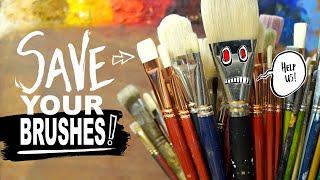 Artists' Essential Guide: Proper Cleaning and Care for Oil Paint Brushes