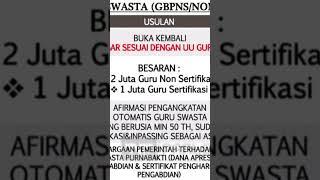 Inpassing Dibuka Kembali Untuk Guru-guru Swasta