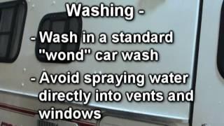 Wash & Wax The Exterior Shell of Your Scamp Trailer