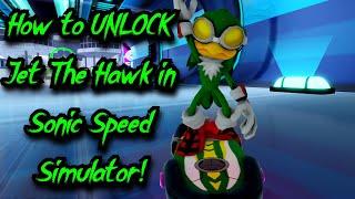 How to UNLOCK Jet in Sonic Speed Simulator [Roblox]