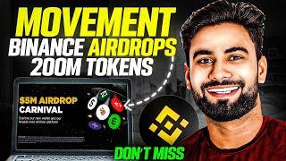 Move Token : Free Airdrop on Binance | Binance Holder Airdrop | Vishal techzone