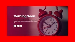 How To Make A Coming Soon Or Maintenance Page Using Elementor Free || DCreato Academy