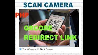 PHP Instan Scann Qrcode Camera Redirect LINK