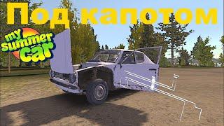 Сборка под капотом в My Summer Car гайд #2