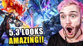 GENSHIN 5.3 IS PEAK!! | Genshin Impact 5.3 Livestream Reaction