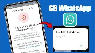 GB WhatsApp Companion Mode link device working method 11 June 2024