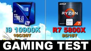 Ryzen 7 5800x vs i9 10900k | 10900k vs 5800x | Ryzen 7 5800x vs Intel i9 10900k | 10900k benchmark