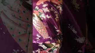 Woman's Kimono Robe So Vibrant!