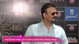 Vivek Oberoi Walks Out On Being Asked About Salman Khan!